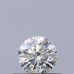 Diamante Naturale Taglio Brillante 0.32ct 3EX F VVS1 - IGI - 4.35x4.36x2.73mm