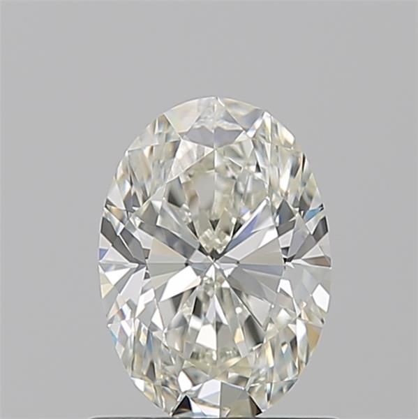 Diamante Naturale Taglio Ovale 0.9ct EX/EX J VVS1 - GIA - 7.55x5.31x3.34mm
