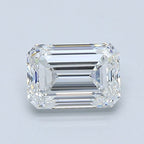 Diamante Naturale Taglio Smeraldo 1.2ct EX/EX F VVS2 - GIA - 7.05x4.9x3.36mm