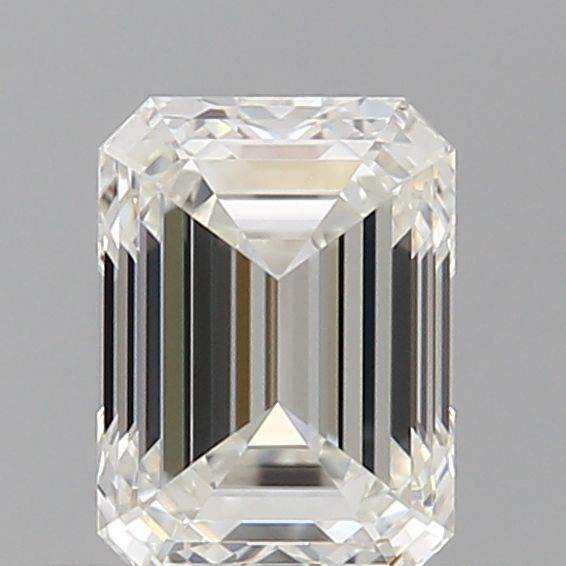 Diamante Naturale Taglio Smeraldo 0.5ct EX/VG H VS1 - GIA - 3.74x5.13x2.57mm