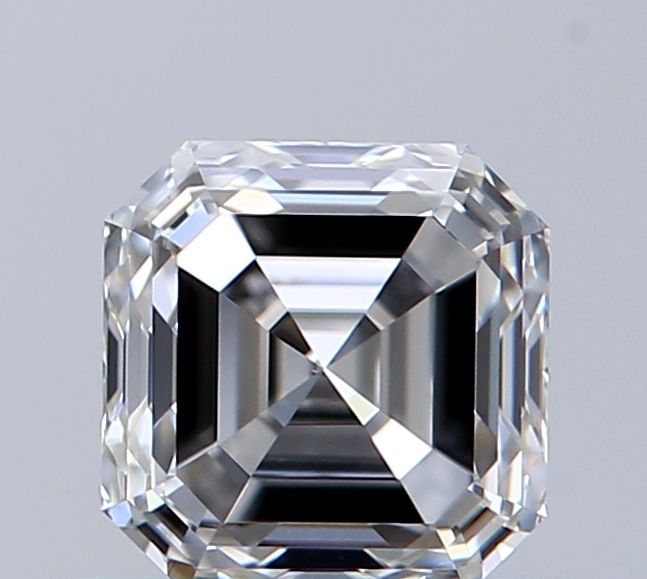 Diamante Taglio Smeraldo Quadrato 0.6ct VG/EX G VVS2 - GIA - 4.64x4.55x3.14mm