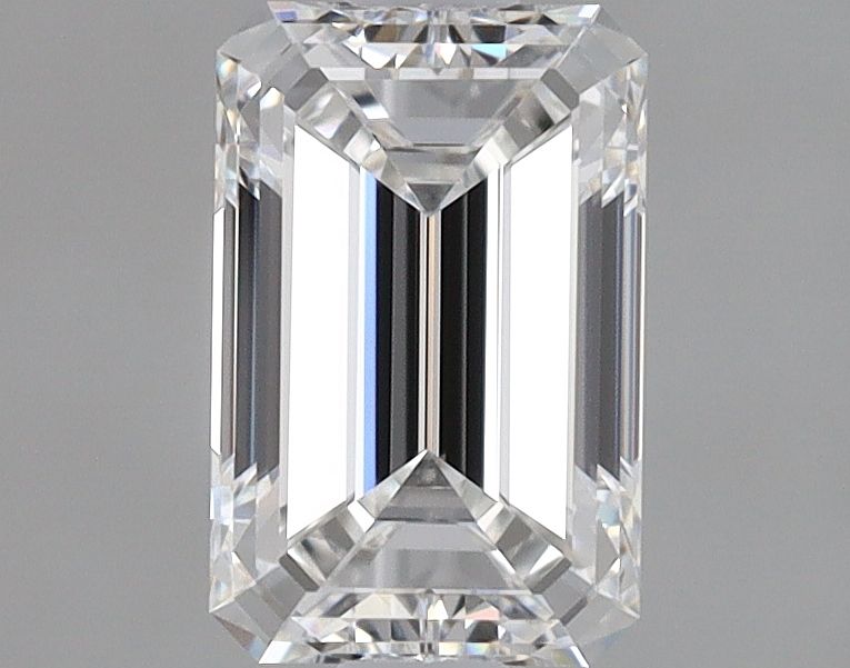 Diamante Naturale Taglio Smeraldo 0.8ct EX/EX E VVS1 - GIA - 6.7x4.36x2.9mm