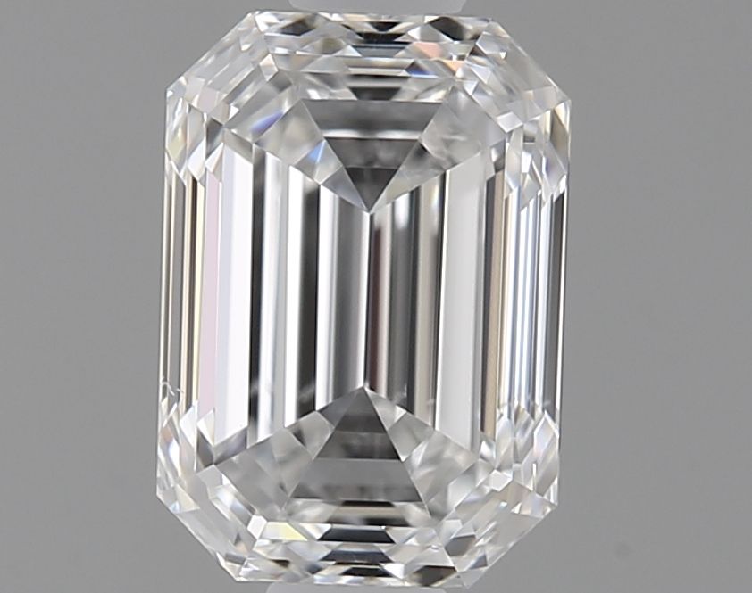 Diamante Naturale Taglio Smeraldo 0.9ct VG/EX E VS2 - GIA - 6.32x4.47x3.13mm