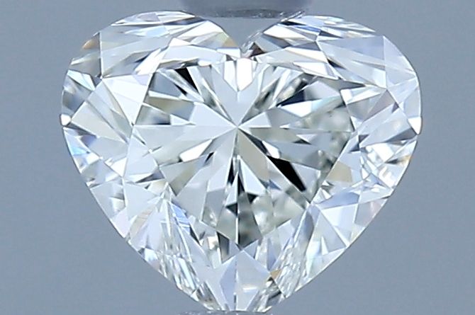Diamante Naturale Taglio Cuore 0.51ct EX/EX H VVS2 - IGI - 4.79x5.52x3.32mm
