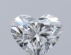 Diamante Naturale Taglio Cuore 0.4ct VG/EX E VS1 - GIA - 4.45x5.19x3.08mm
