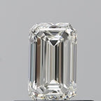 Diamante Naturale Taglio Smeraldo 0.5ct VG/VG I VVS1 - GIA - 5.69x3.48x2.42mm