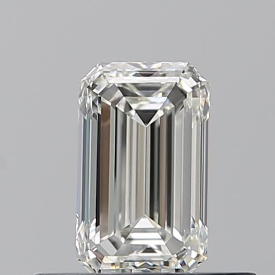 Diamante Naturale Taglio Smeraldo 0.5ct VG/VG I VVS1 - GIA - 5.69x3.48x2.42mm