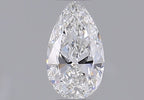 Diamante Naturale Taglio Goccia 0.28ct VG/EX E VVS1 - GIA - 6.19x3.53x2.1mm