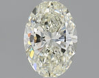 Diamante Naturale Taglio Ovale 1ct EX/EX J VVS2 - IGI - 8.06x5.58x3.49mm