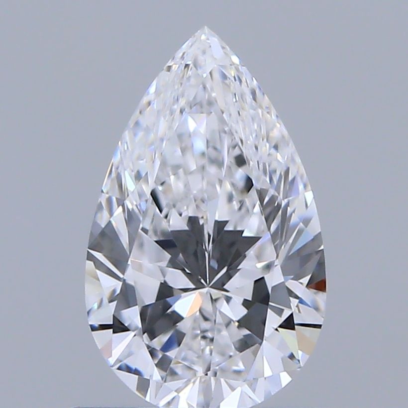 Diamante Naturale Taglio Goccia 0.71ct EX/EX D VVS1 - GIA - 8.0x4.95x3.07mm