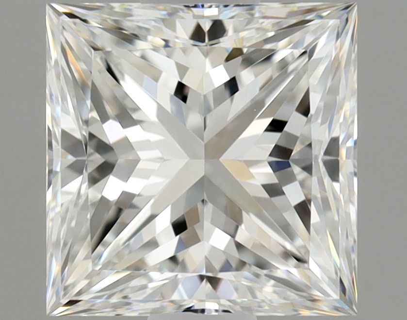 Diamante Naturale Taglio Princess 1.01ct EX/EX F VVS1 - GIA - 5.57x5.55x3.98mm