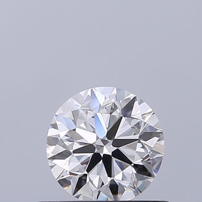 Diamante Naturale Taglio Brillante 0.5ct VG/VG/EX D VS2 - GIA - 4.95x5.0x3.16mm