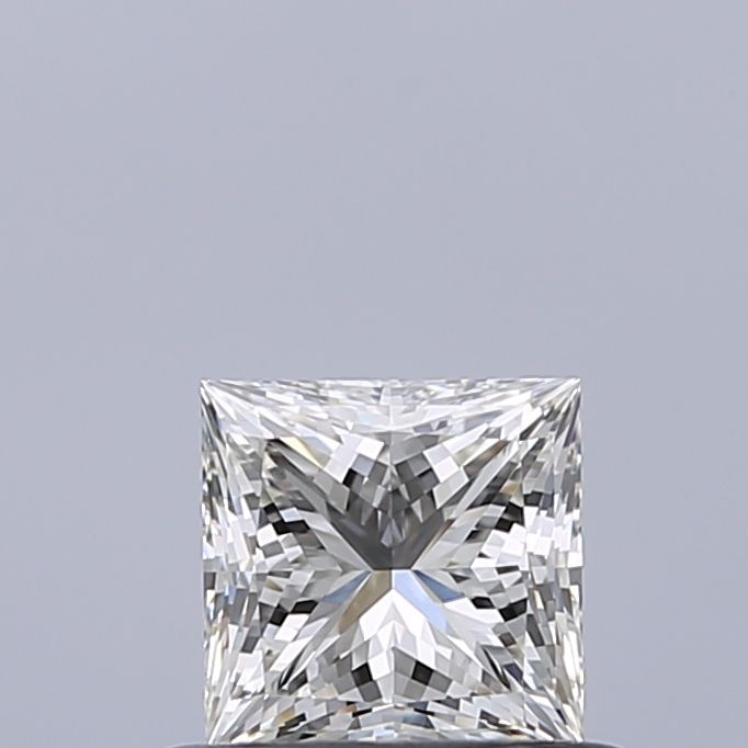 Diamante Naturale Taglio Princess 0.52ct EX/EX J VVS1 - GIA - 4.39x4.36x3.19mm