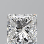 Diamante Naturale Taglio Princess 0.74ct VG/VG F VVS1 - GIA - 5.11x5.03x3.6mm