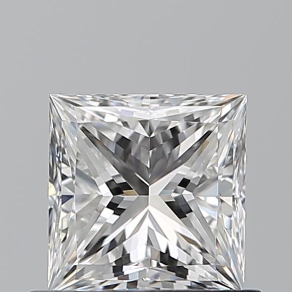 Diamante Naturale Taglio Princess 0.74ct VG/VG F VVS1 - GIA - 5.11x5.03x3.6mm