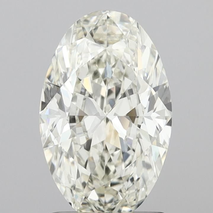 Diamante Naturale Taglio Ovale 1.51ct G/EX J VVS1 - IGI - 9.83x6.21x3.69mm