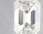 Diamante Naturale Taglio Smeraldo 0.51ct VG/VG F IF - IGI - 5.3x4.11x2.65mm