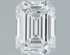 Diamante Naturale Taglio Smeraldo 0.58ct VG/EX E VVS2 - GIA - 5.42x4.06x2.77mm