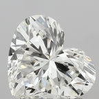 Diamante Naturale Taglio Cuore 1.4ct EX/EX H VVS1 - IGI - 6.85x7.88x4.36mm