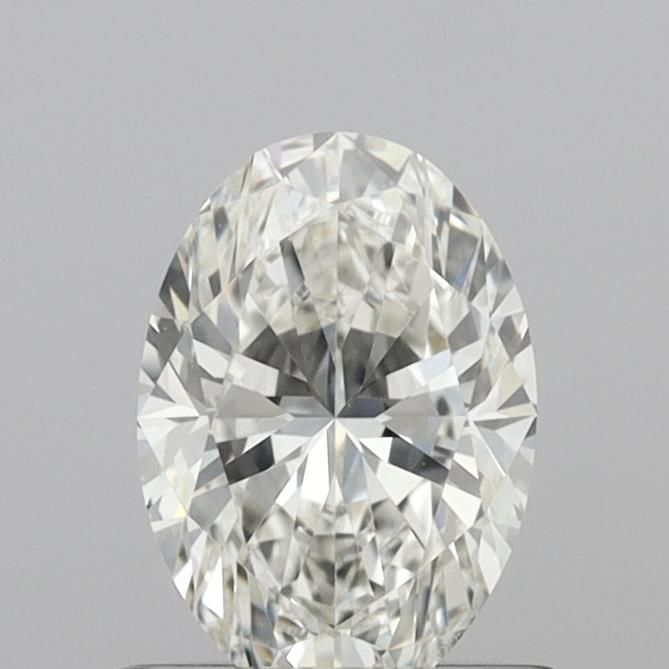 Diamante Naturale Taglio Ovale 0.66ct EX/EX H VVS1 - IGI - 6.92x4.81x3.12mm