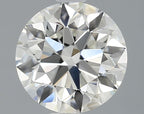 Diamante Naturale Taglio Brillante 1.36ct 3EX H VVS1 - IGI - 7.0x7.05x4.4mm
