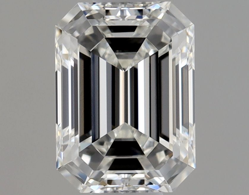 Diamante Naturale Taglio Smeraldo 0.53ct VG/EX G VVS2 - GIA - 5.49x4.0x2.66mm