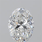 Diamante Naturale Taglio Ovale 1.02ct EX/EX F VVS1 - GIA - 7.61x5.54x3.65mm