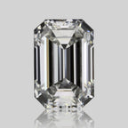 Diamante Naturale Taglio Smeraldo 0.32ct VG/EX G IF - GIA - 4.87x3.26x2.16mm