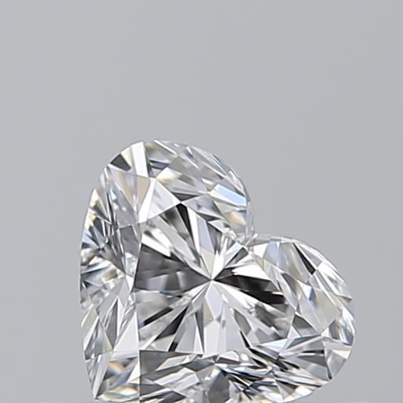 Diamante Naturale Taglio Cuore 0.51ct VG/EX F VVS1 - GIA - 4.67x5.53x3.48mm