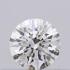 Diamante Naturale Taglio Brillante 0.24ct 3EX H IF - GIA - 3.99x4.0x2.5mm