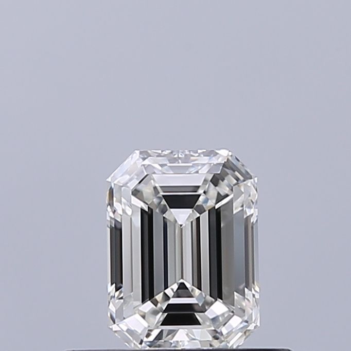 Diamante Naturale Taglio Smeraldo 0.44ct EX/EX G VVS1 - GIA - 5.06x3.73x2.57mm