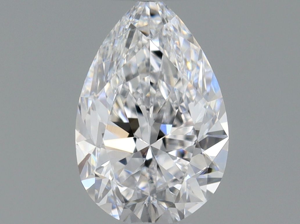 Diamante Naturale Taglio Goccia 0.41ct G/EX D IF - GIA - 6.18x4.03x2.64mm