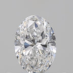 Diamante Naturale Taglio Ovale 0.4ct VG/EX D VVS2 - GIA - 6.01x4.17x2.53mm