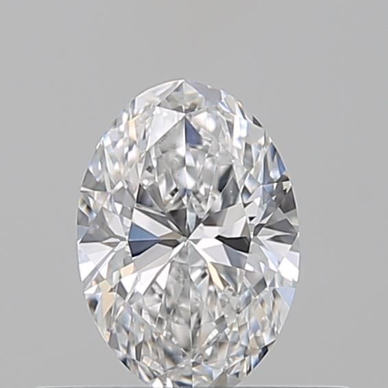 Diamante Naturale Taglio Ovale 0.4ct VG/EX D VVS2 - GIA - 6.01x4.17x2.53mm