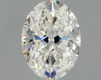 Diamante Naturale Taglio Ovale 1.01ct EX/EX G VVS2 - GIA - 7.58x5.61x3.64mm