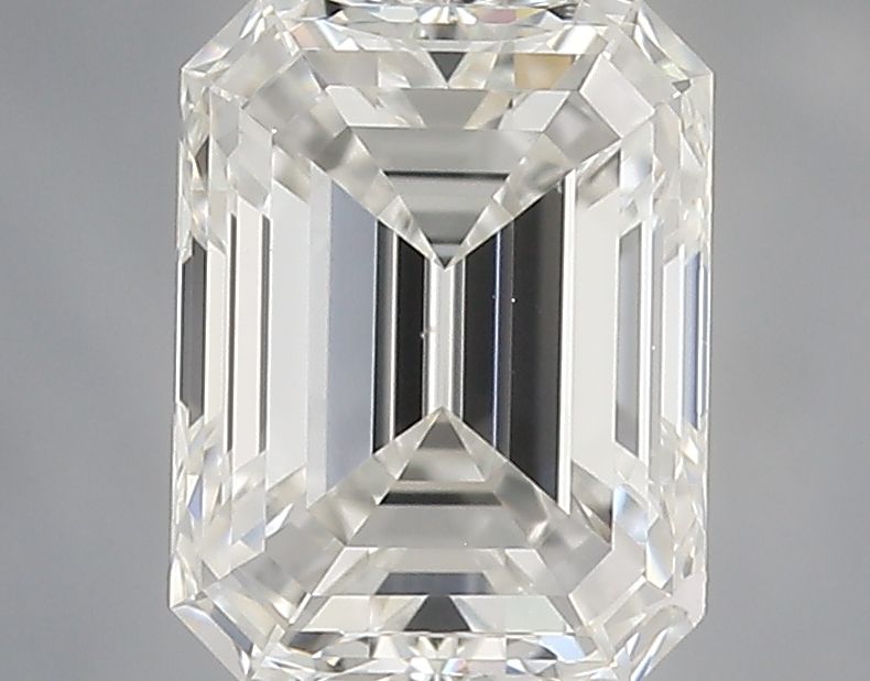 Diamante Naturale Taglio Smeraldo 0.7ct VG/EX E VS2 - IGI - 5.78x4.42x3.08mm
