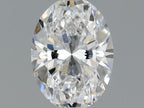 Diamante Naturale Taglio Ovale 0.3ct G/VG D VVS1 - GIA - 5.14x3.78x2.44mm