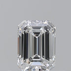 Diamante Naturale Taglio Smeraldo 0.5ct VG/VG E VS1 - GIA - 5.33x3.86x2.56mm