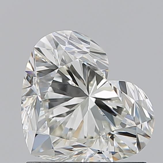Diamante Naturale Taglio Cuore 1.22ct EX/EX J VVS2 - GIA - 6.14x7.33x4.55mm