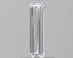Diamante Naturale Taglio Baguette 0.34ct VG/EX D VS2 - GIA - 8.42x2.25x1.53mm