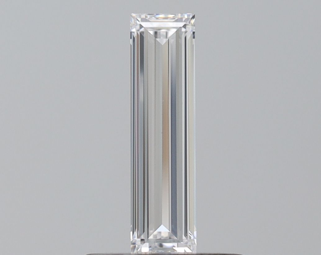 Diamante Naturale Taglio Baguette 0.34ct VG/EX D VS2 - GIA - 8.42x2.25x1.53mm