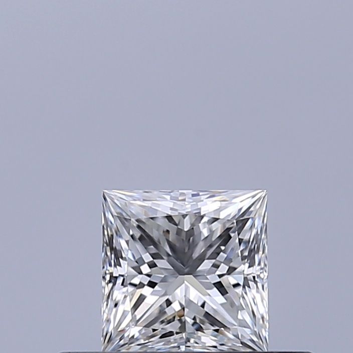 Diamante Naturale Taglio Princess 0.31ct VG/EX D VVS2 - GIA - 3.72x3.7x2.72mm