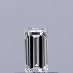 Diamante Naturale Taglio Baguette 0.23ct EX/VG G VVS1 - GIA - 5.28x2.48x1.72mm