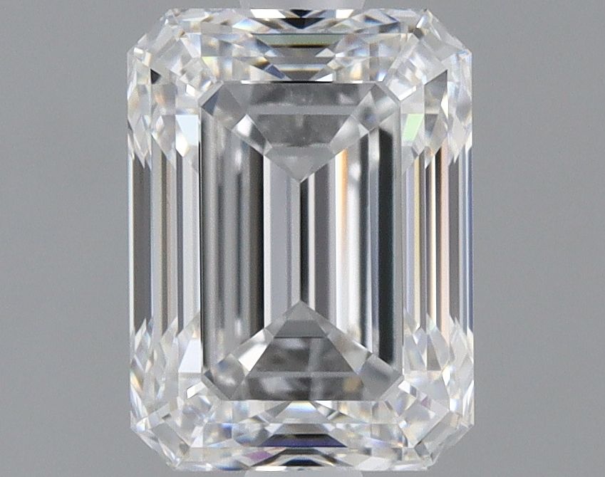 Diamante Naturale Taglio Smeraldo 1.51ct VG/EX E VVS2 - GIA - 7.13x5.3x3.84mm