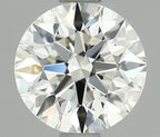 Diamante Naturale Taglio Brillante 0.56ct 3EX J VVS2 - IGI - 5.21x5.26x3.29mm