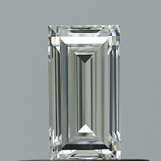 Diamante Naturale Taglio Baguette 0.44ct VG/EX F FL - GIA - 6.01x3.16x2.18mm