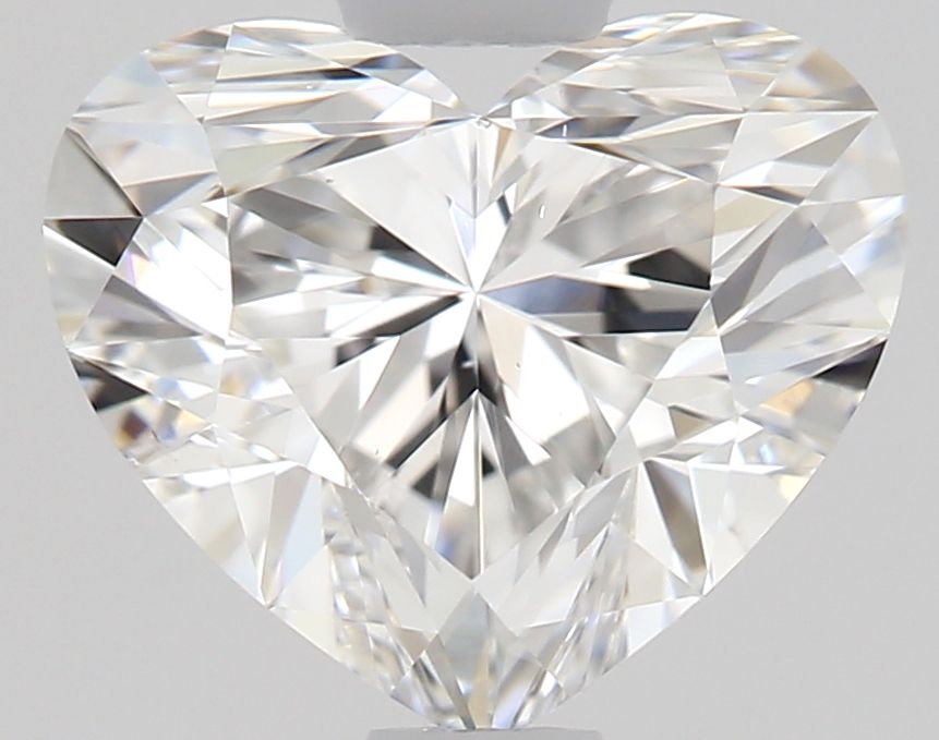 Diamante Naturale Taglio Cuore 1.03ct EX/EX E VS2 - GIA - 6.01x7.06x4.18mm