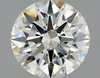 Diamante Naturale Taglio Brillante 1.4ct 3EX J VVS2 - IGI - 7.1x7.14x4.4mm
