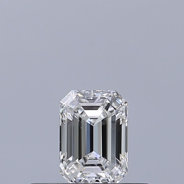 Diamante Naturale Taglio Smeraldo 0.3ct VG/EX E IF - GIA - 4.53x3.23x2.2mm