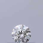 Diamante Naturale Taglio Brillante 0.19ct 3EX F IF - IGI - 3.71x3.73x2.29mm